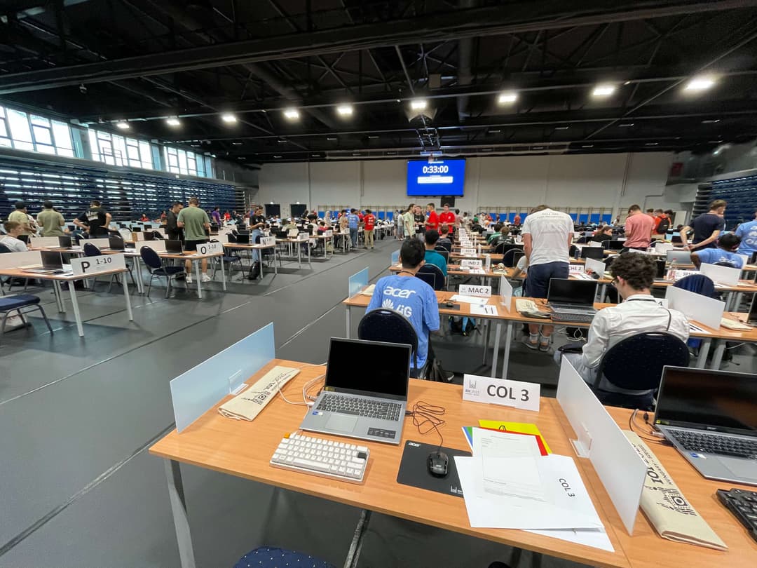 An arena filled with computers